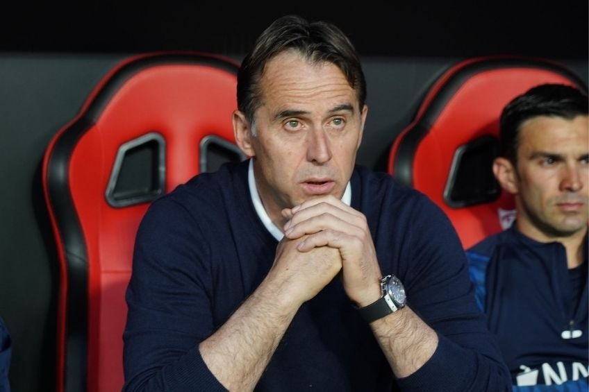 Julen Lopetegui previo al partido del Sevilla