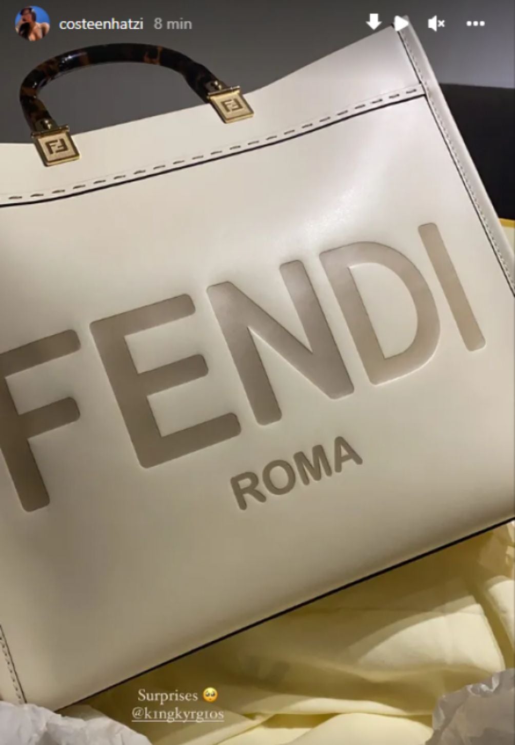 Bolsa "Fendi" exclusiva