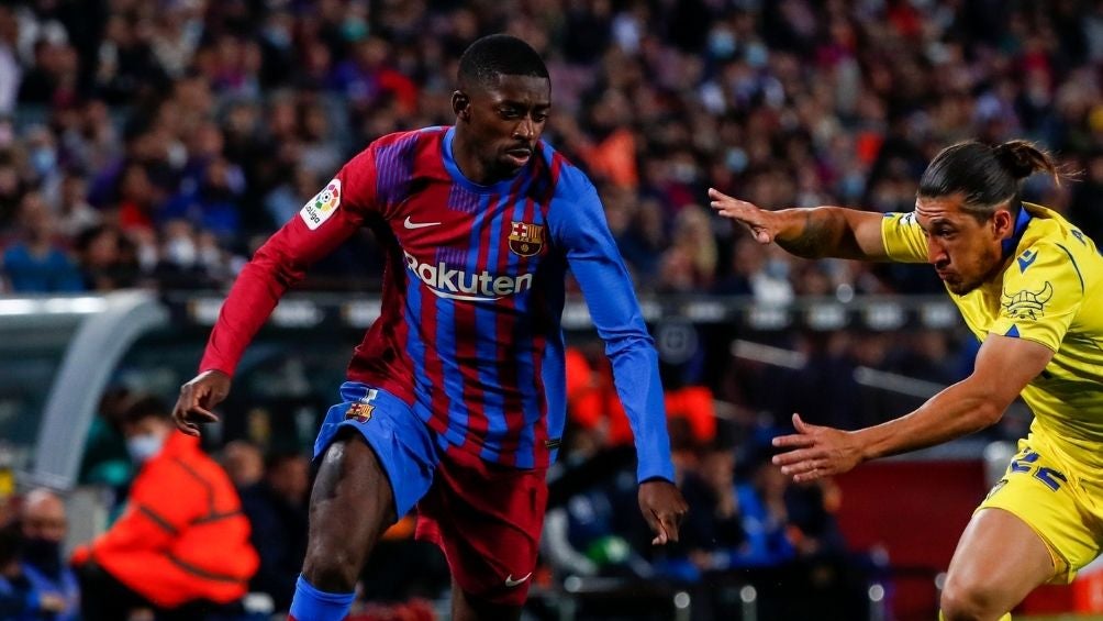 Dembélé con el Barcelona 