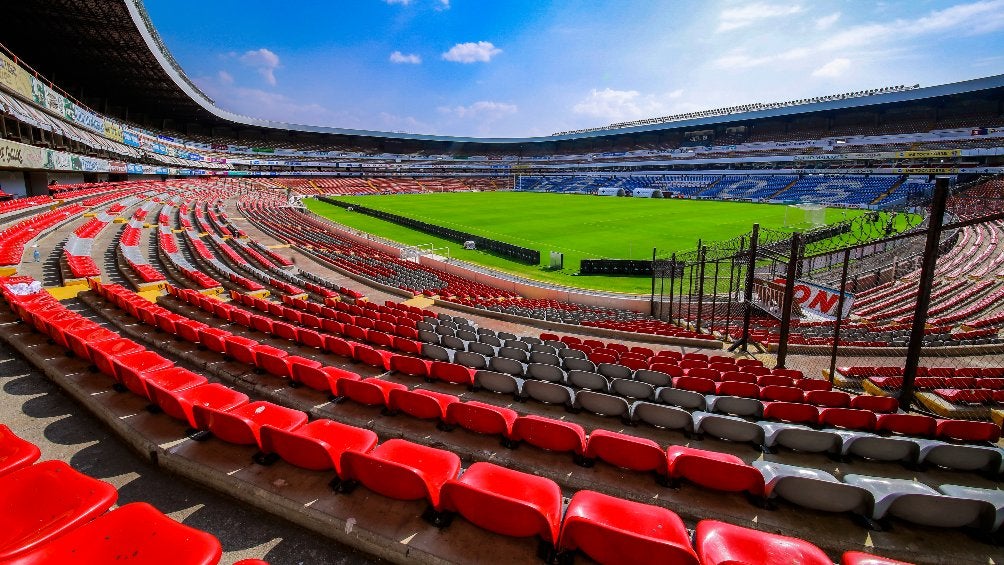 Estadio Corregidora previo a un partido de Gallos