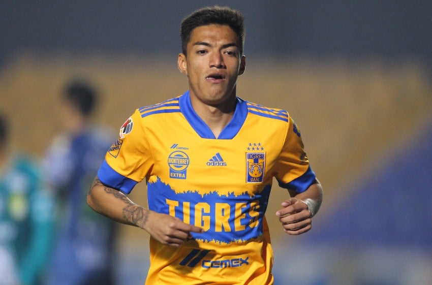 Fulgencio en un partido de Tigres 