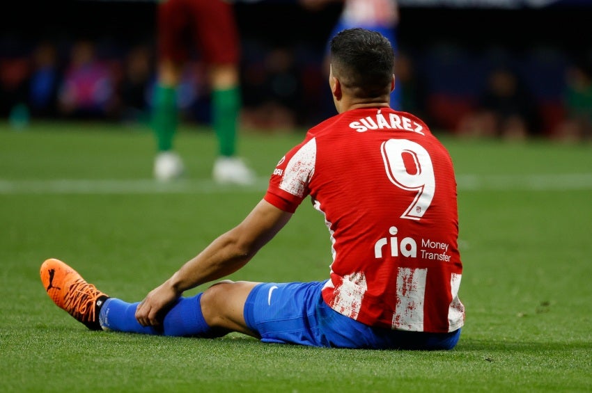 Antoine Griezmann en el juego entre Atlético de Madrid y Granada