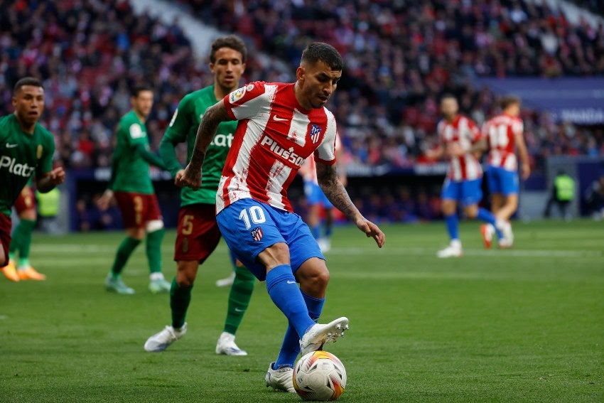 Ángel Correa en el juego entre Atlético de Madrid y Granada