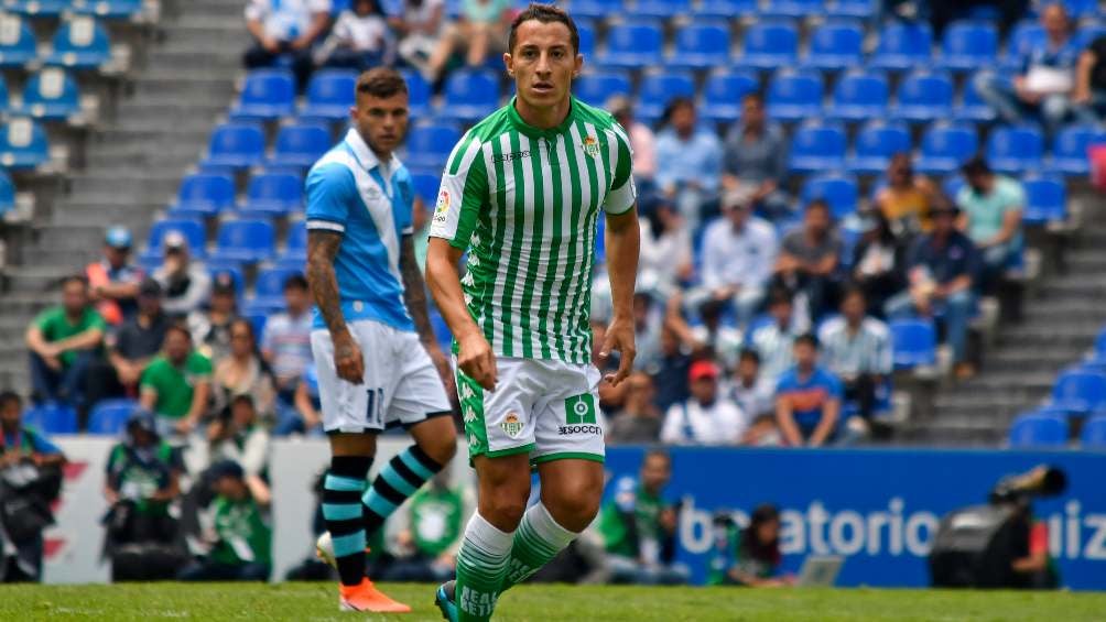 Andrés Guardado, futbolista del Betis de Sevilla