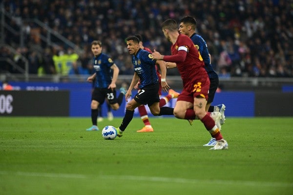 Inter vs Roma en la Serie A