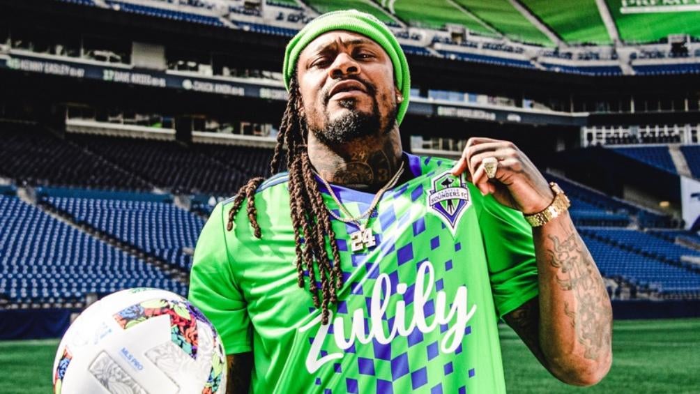 Marshawn Lynch, exjugador de los Seattle Seahawks