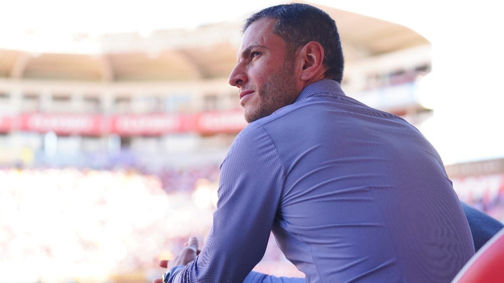 Jaime Lozano, entrenador del Club Necaxa