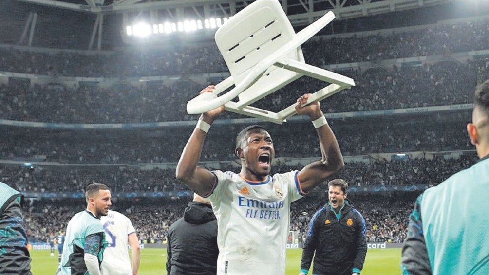 Video: David Alaba celebró título del Real Madrid con la famosa silla