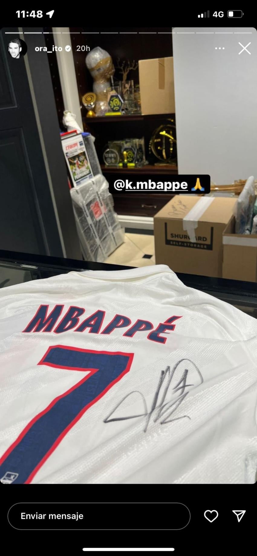 Historia del amigo de Mbappé