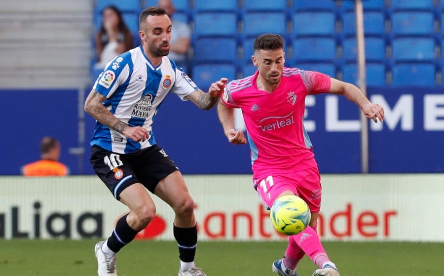 Sergi Darder en juego ante Osasuna