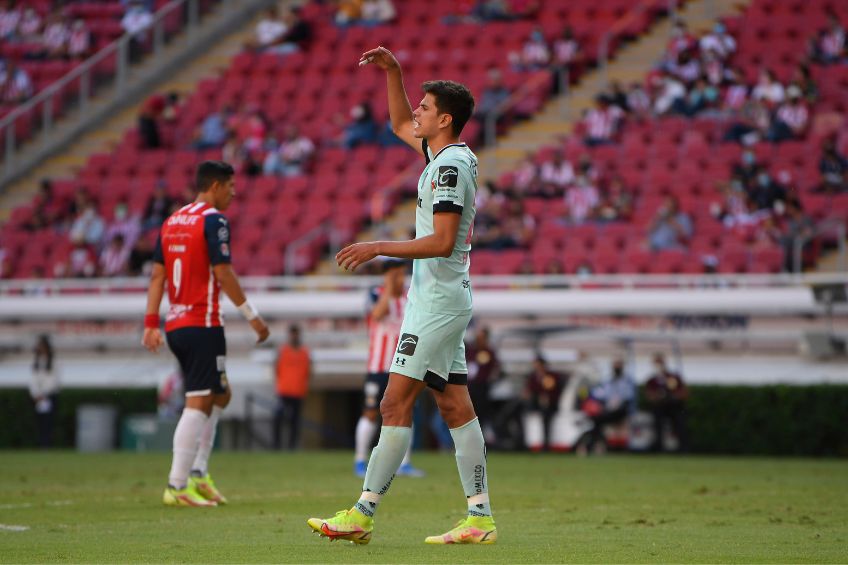 Haret Ortega durante un partido del Toluca