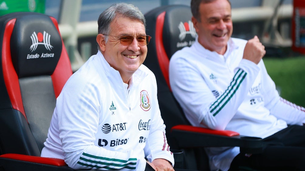 Tata Martino previo a un juego de la Selección Mexicana