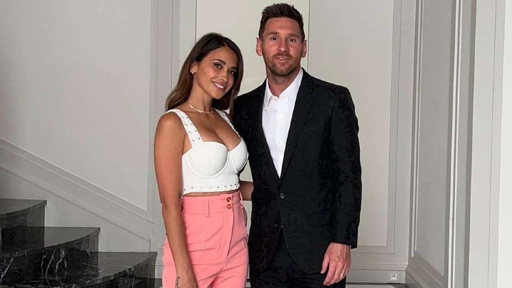 Messi y Antonela en cena benéfica de la asociación 'For Hope'