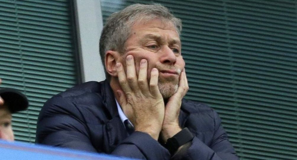 Roman Abramovich en un partido