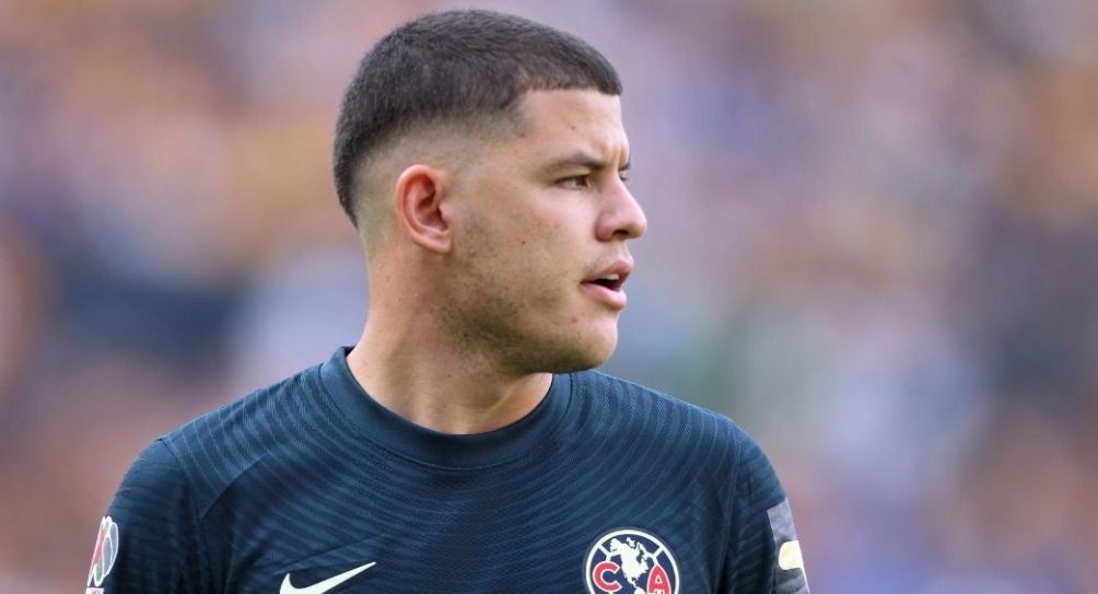 Richard Sánchez durante un partido del América