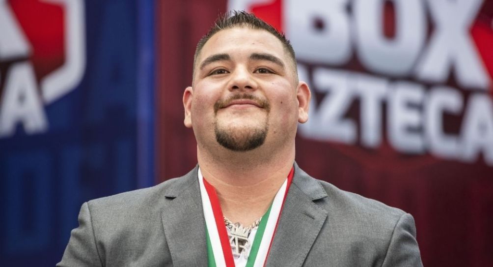 Andy Ruiz en conferencia de prensa