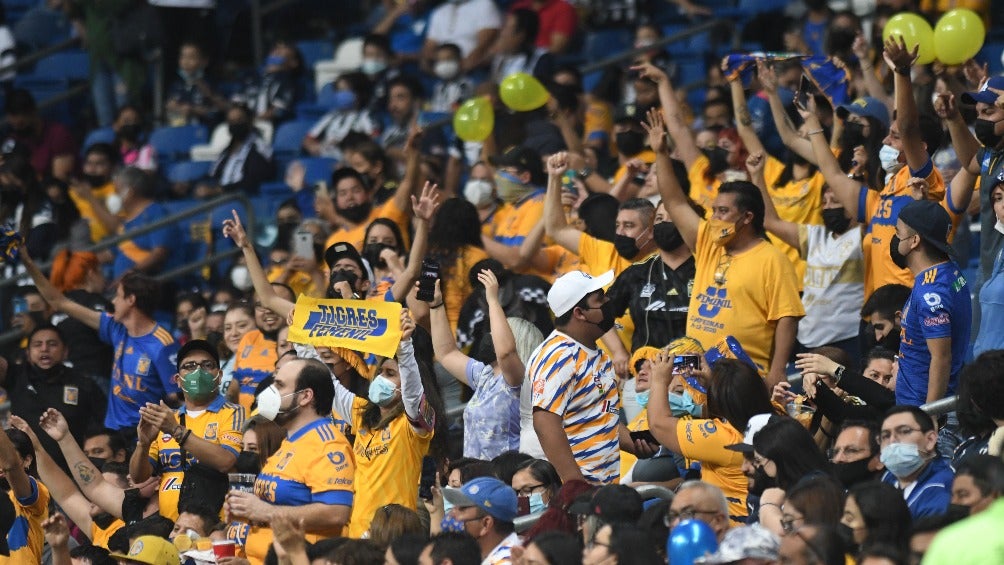 Afición de Tigres en un partido 