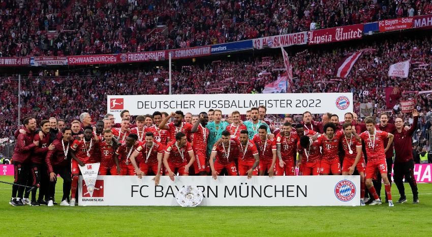 Bayern Múnich, Campeones de la Bundesliga