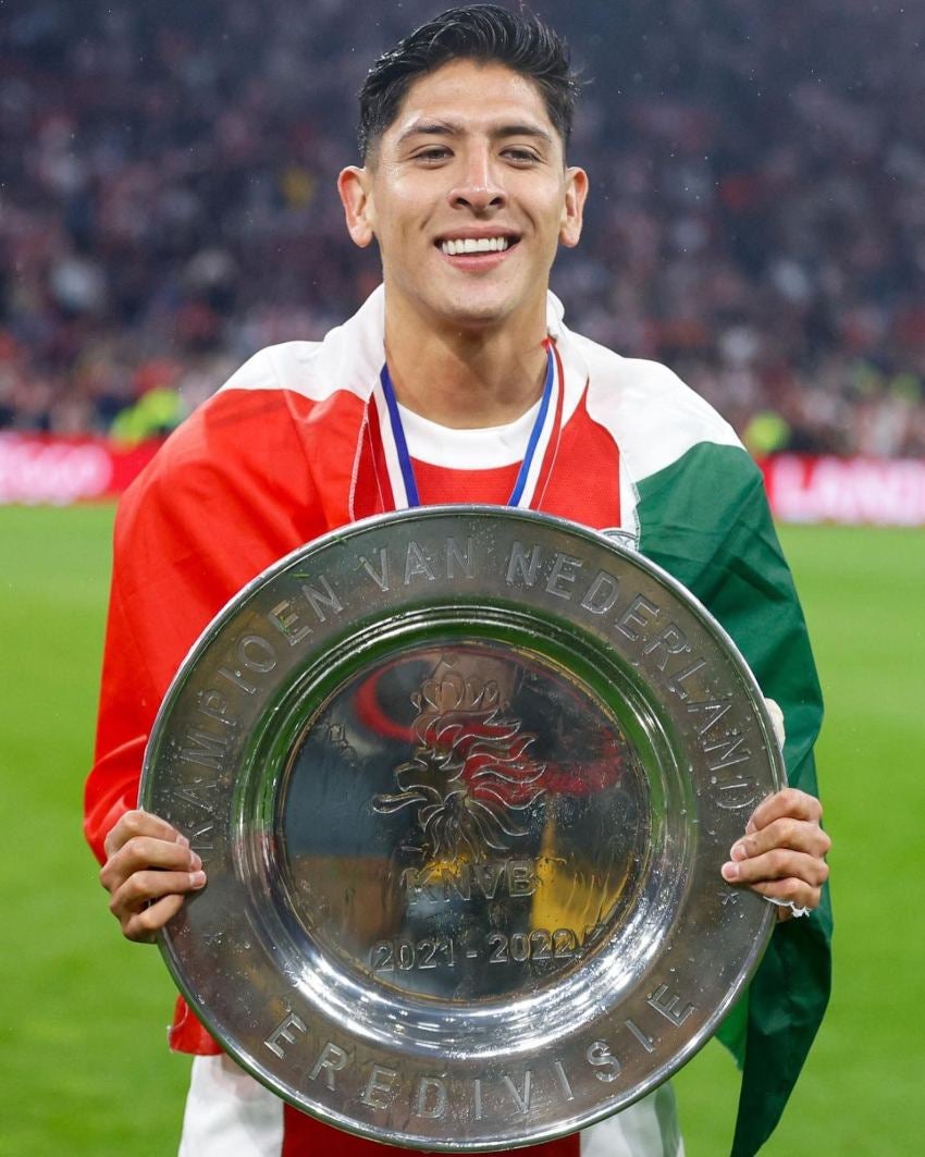 Edson Álvarez, campeón de la Eredivisie con Ajax