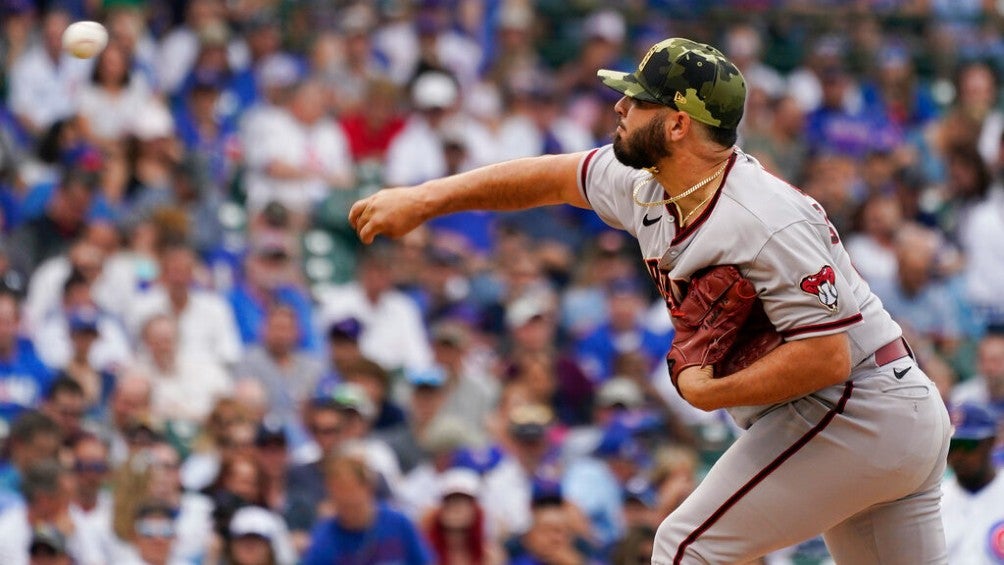 Humberto Castellanos: Tercera victoria del mexicano en triunfo de D'Backs sobre Cubs