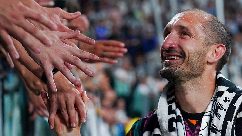 Chiellini se despide de La Juventus