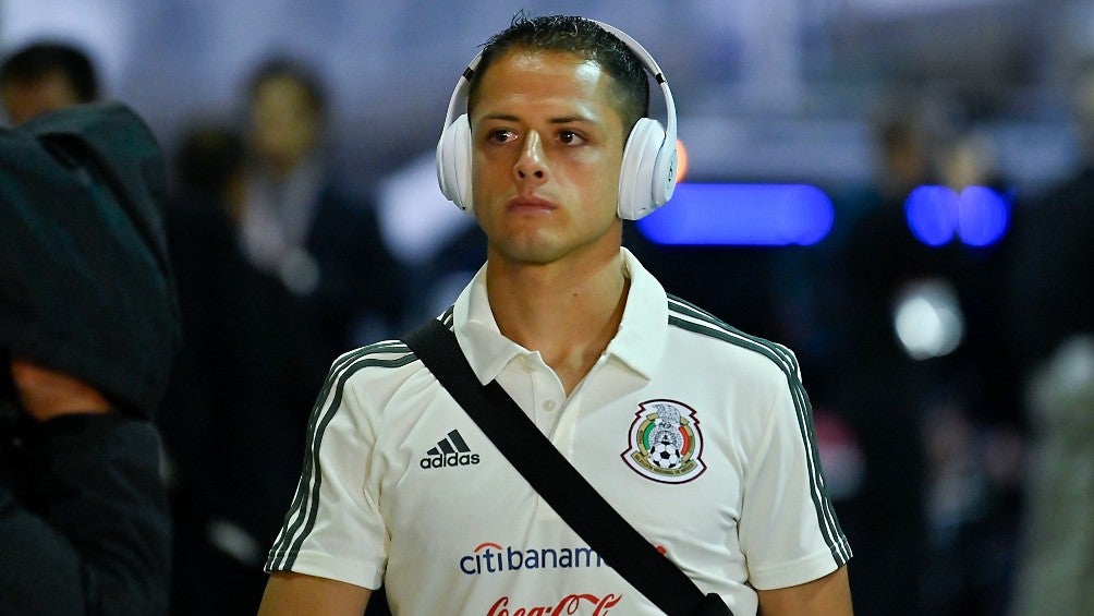 Javier Hernández previo un partido con el Tri