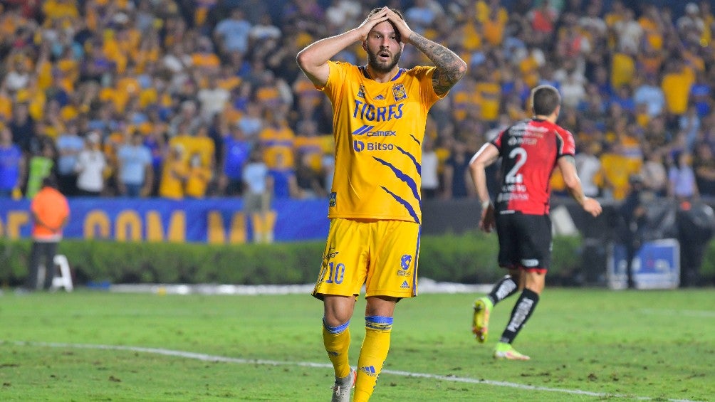 Tigres: André-Pïerre Gignac, sin efecto los tres goles que marcó al Atlas en Semifinales