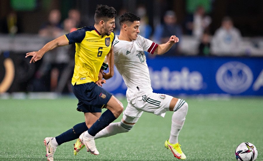 Uriel Antuna en duelo ante Ecuador