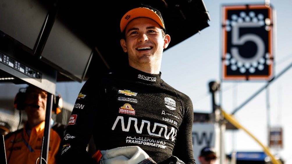 Pato O´Ward con Arrow McLaren SP en IndyCar