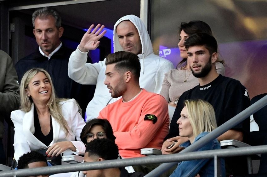 Zinedine Zidane previo a la Final de Champions League