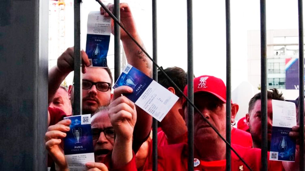 Disturbios en el Stade de France