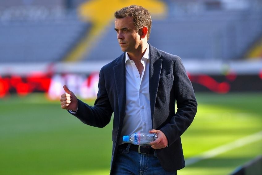 José Riestra en el Estadio Jalisco