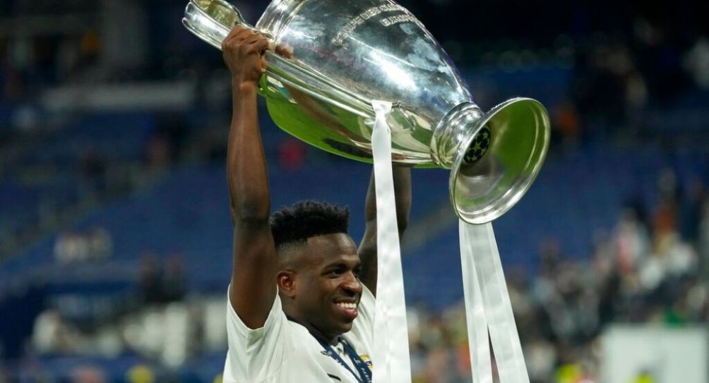 Vinicius Jr. tras ser Campeón de la Champions League