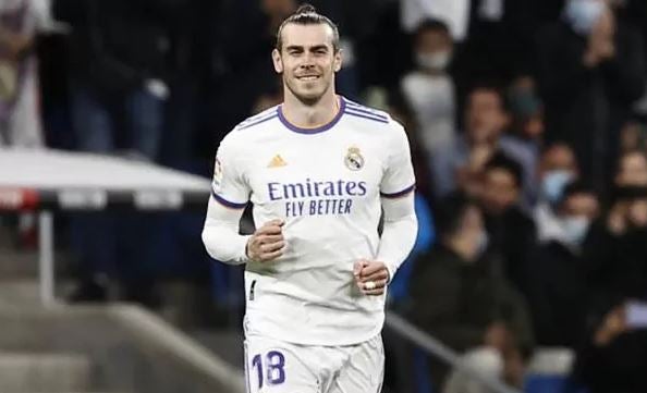 Bale en juego del Real Madrid