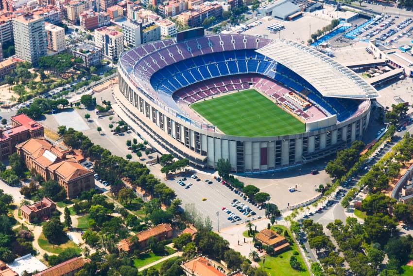 Camp Nou, estadio del Barcelona