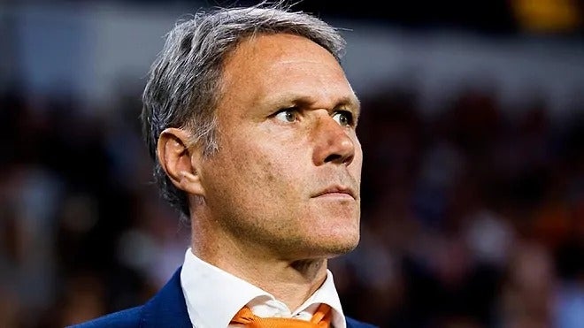 Marco van Basten como seleccionador