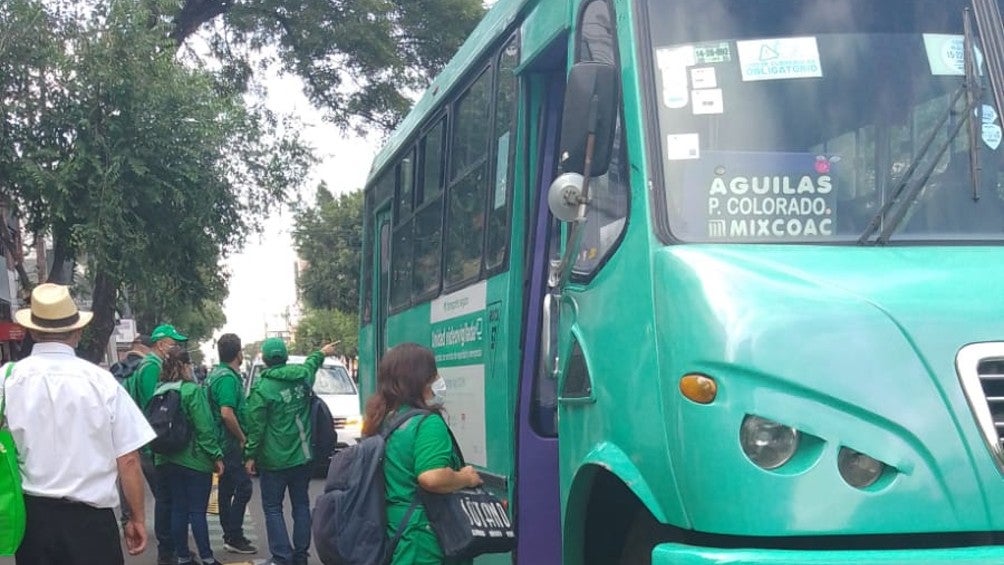 Transporte público en la CDMX