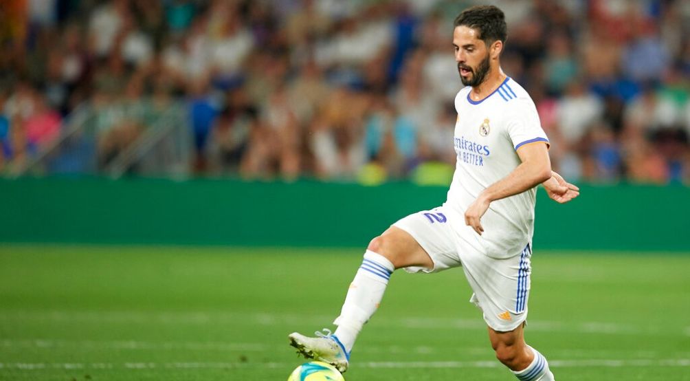 Isco jugando con el Real Madrid