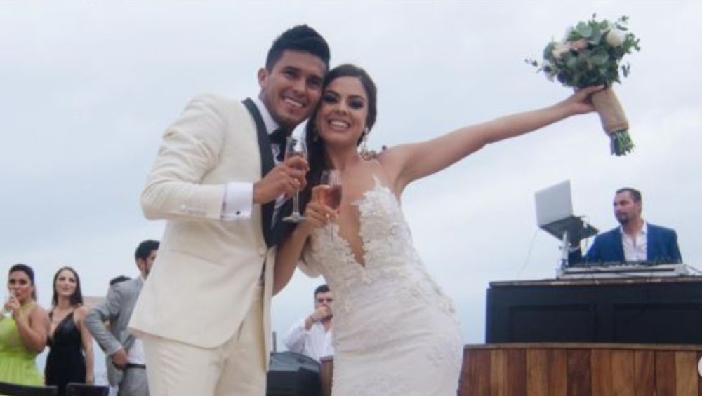 Ulises Dávila con su esposa Lily