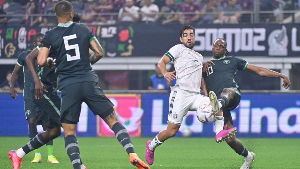 Rodolfo Pizarro con la Selección Mexicana