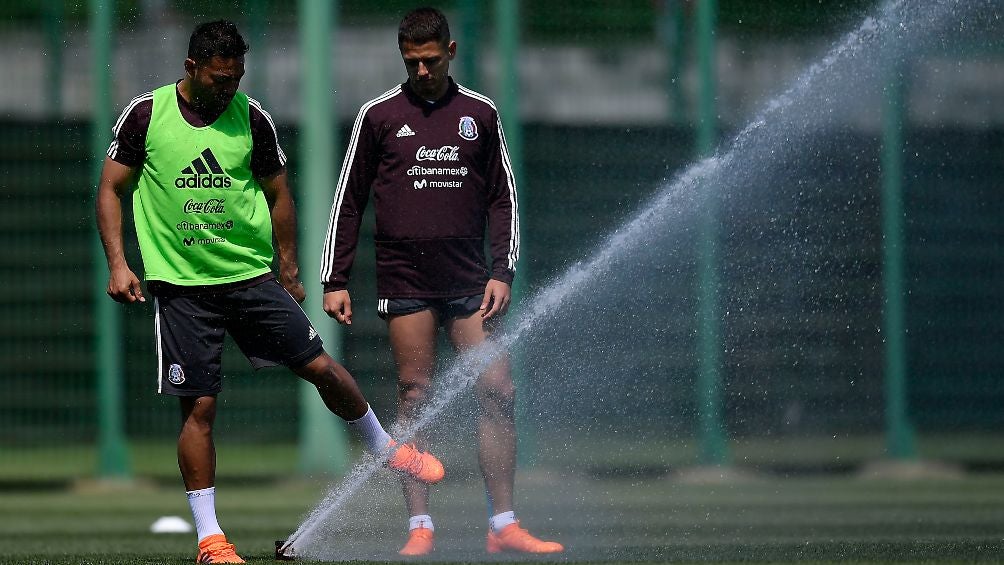 Chicharito y Fabián coincidieron en varios procesos de Selección