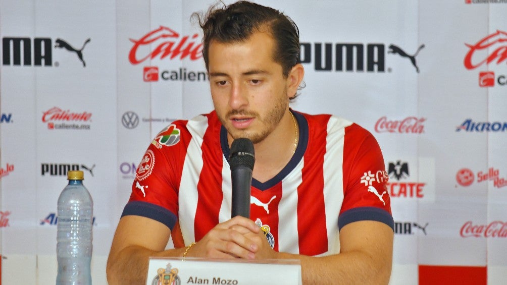 Alan Mozo en su presentación con Chivas: 'Estoy aquí para ganar'