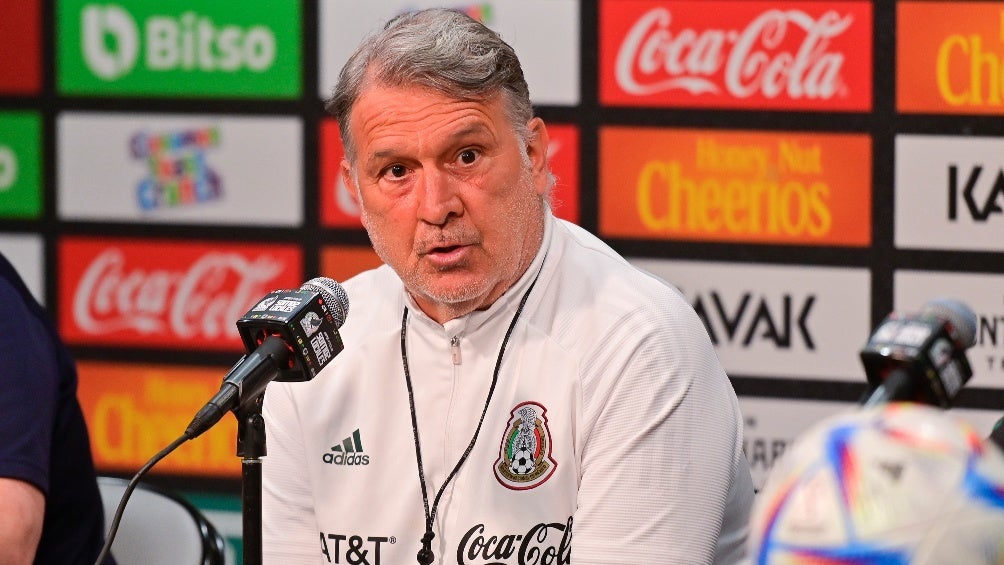 Tata Martino en conferencia de prensa