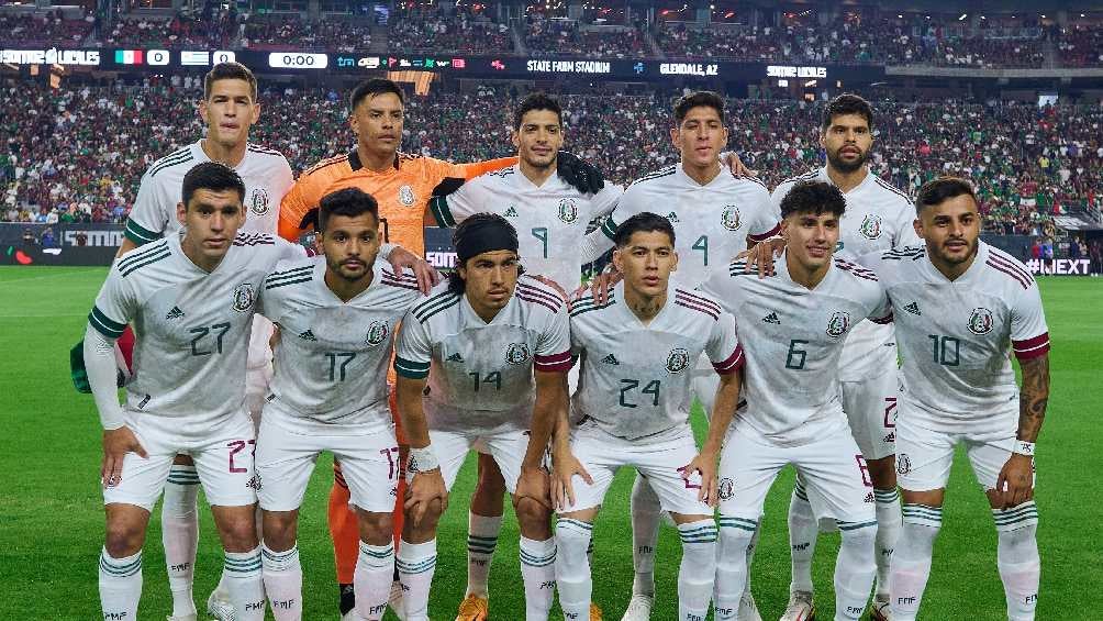 Selección Mexicana previo a partido amistoso ante Uruguay