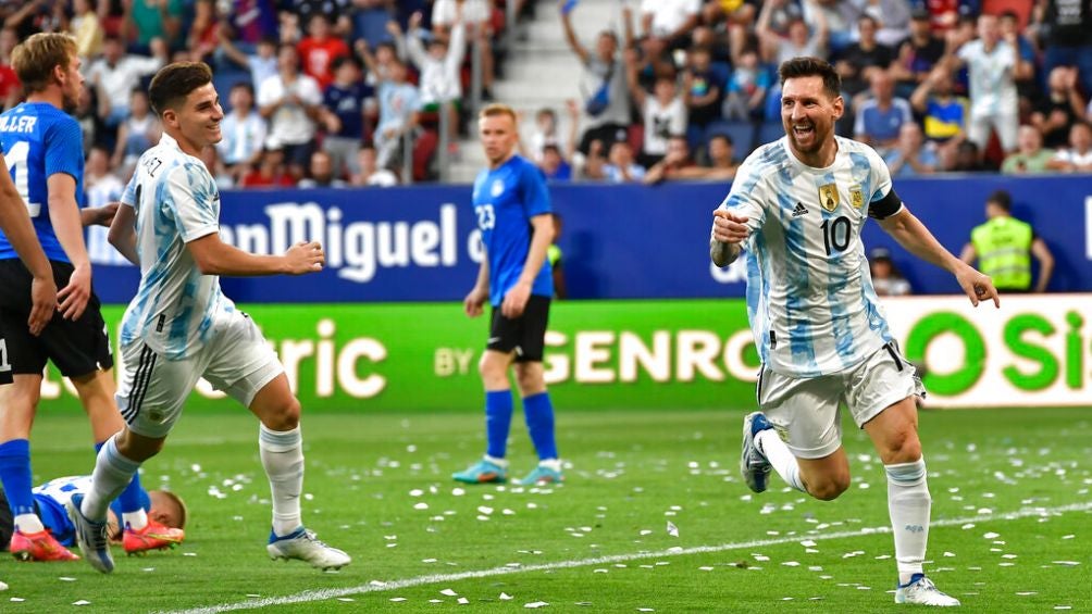 Lionel Messi tuvo un encuentro memorable con la albiceleste