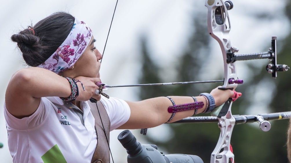 Ana Paula Vázquez en una competición 