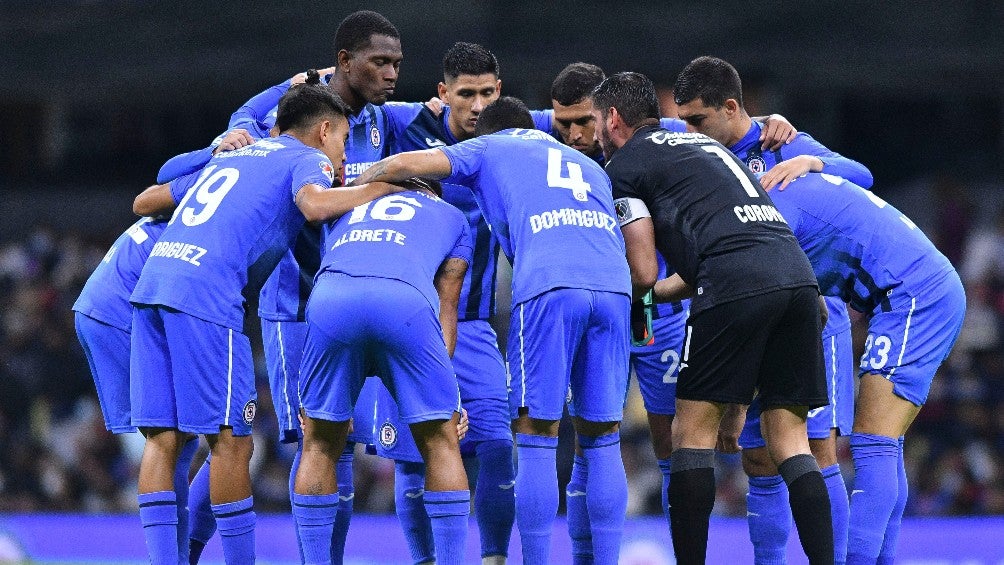 Cruz Azul previo a un partido 