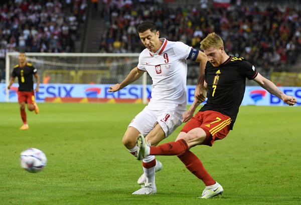 Bélgica vs Polonia en Nations League