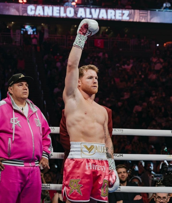 Canelo Álvarez en Las Vegas