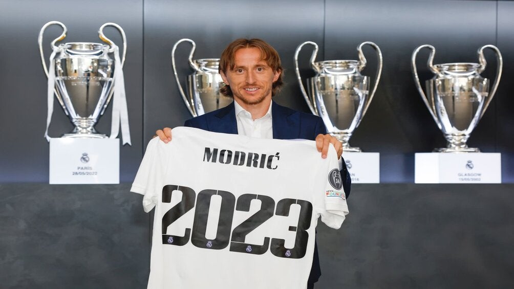 Luka Modric renueva con el Real Madrid